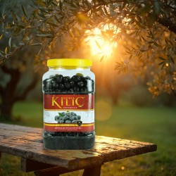 M Siyah Yağlı Sele Zeytin 1300 Gr.