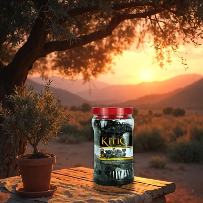 L Siyah Yağlı Sele Zeytin 900 Gr.