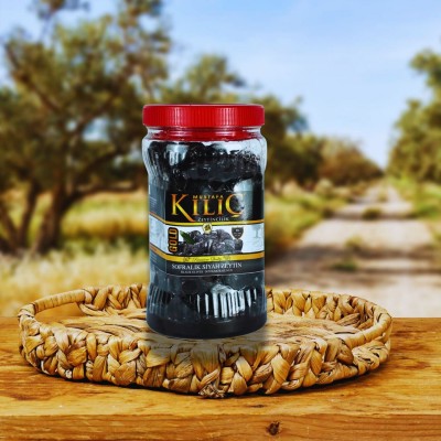 M Siyah Yağlı Sele Zeytin 900 Gr.