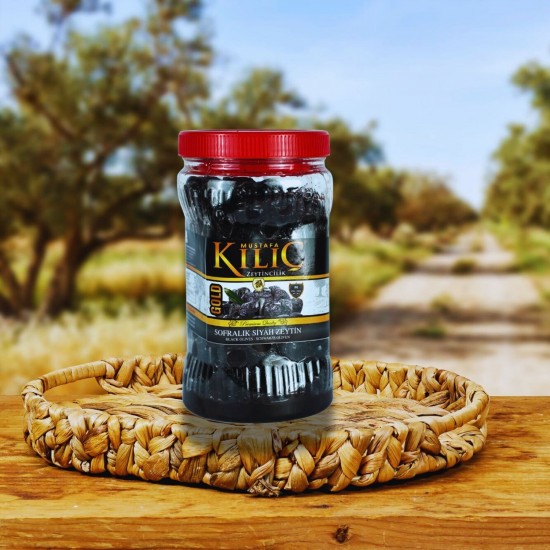 M Siyah Yağlı Sele Zeytin 900 Gr.
